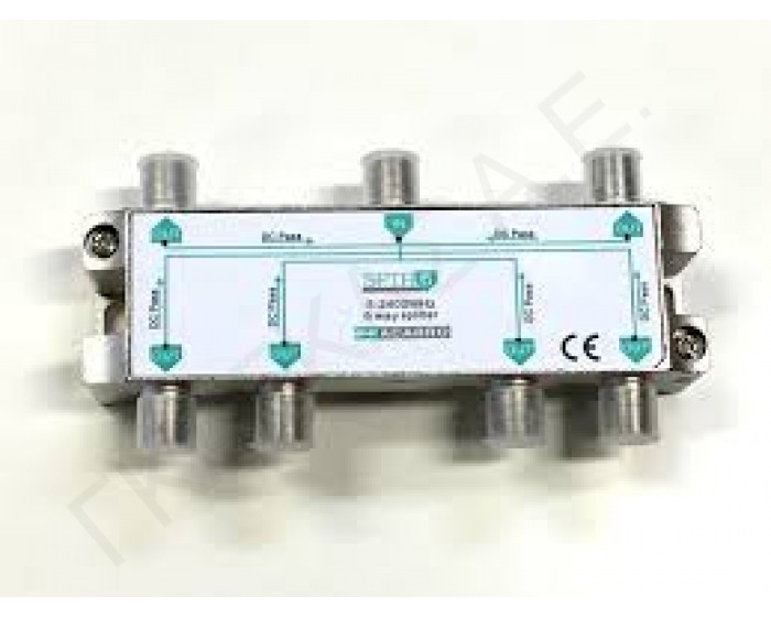 FRACARRO SPLITTER SPTR6 ΔΙΑΚΛΑΔΩΤΗΣ 6 ΕΞΟΔΩΝ 5 - 2400 Mhz