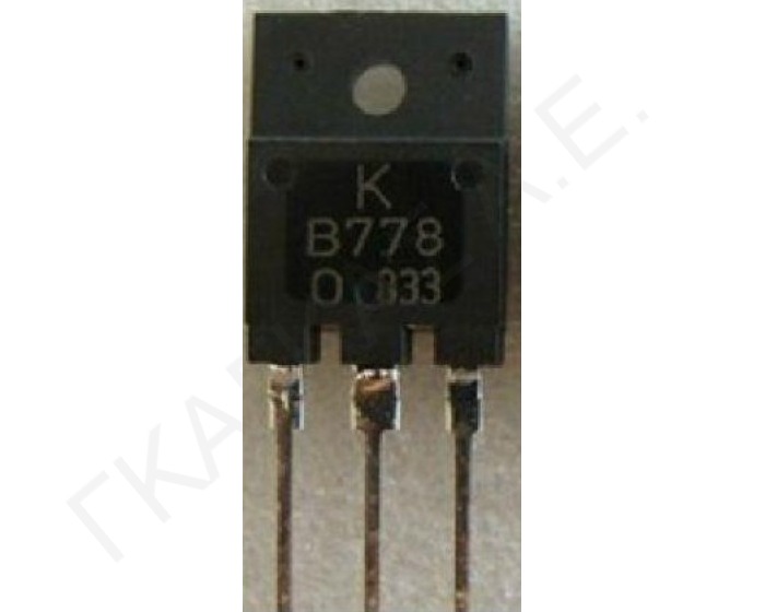 KTB778 B778 PNP TR -120V -10A 80W 10MHz KEC TO-3PF