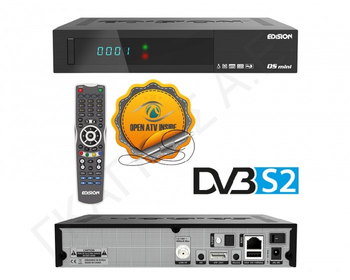 EDISION OS MINI DVB-S2 ΔΟΡΥΦΟΡΙΚΟΣ ΔΕΚΤΗΣ