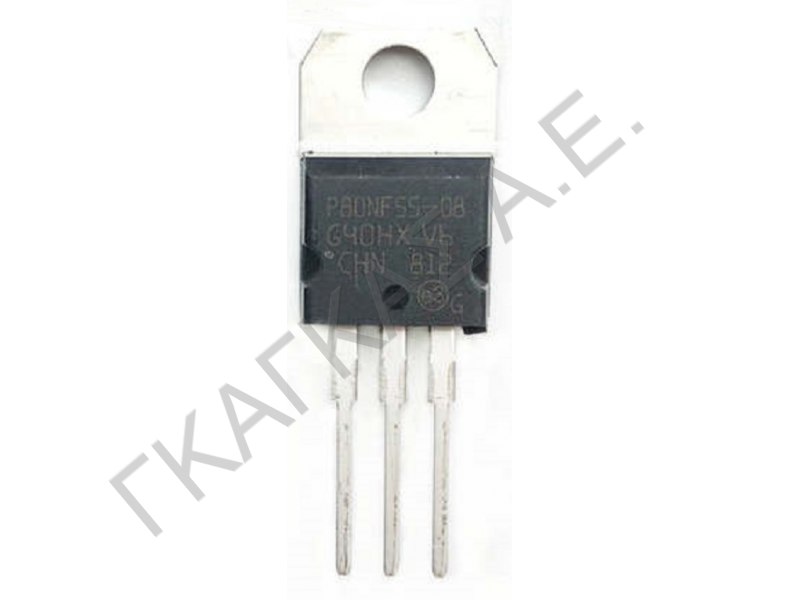 STP80NF55-08 P80NF55-08 N-CHANNEL MOSFET 55V 80A 300W 6.5mΩ TO-220