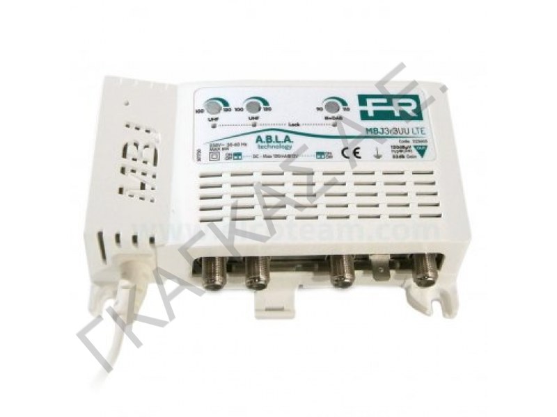 fFRACARRO MBJ3r3UU LTE ΚΕΝΤΡΙΚΟΣ ΕΝΙΣΧΥΤΗΣ ΕΠΙΓΕΙΟΥ ΣΗΜΑΤΟΣ 1VHF + 2UHF 3IN 1 OUT 32 dB
