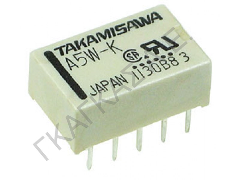 A5W-K RELAY 5V 2A 2P DIP-10 TAKAMISAWA