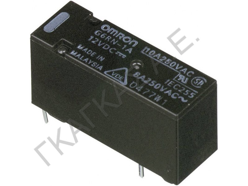 G6RN-1A RELAY 12V 8A 250VAC 1P DIP-4 OMRON