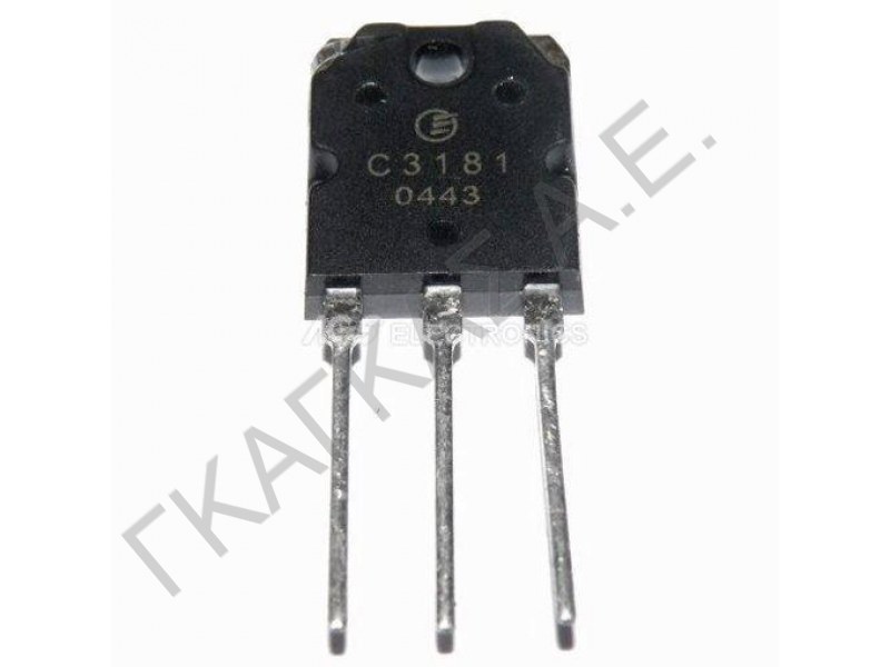 2SC3181-R  120V/8A/80W/30MHz TO-3P