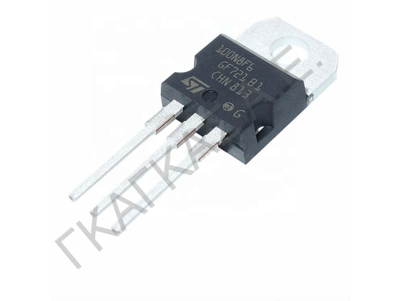 STP100N8F6 N-CHANNEL MOSFET 80V 100A 176W 8mΩ TO-220