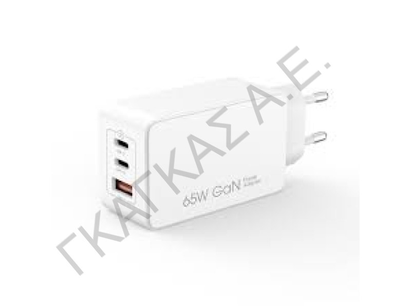 XO-CE13 FAST CHARGER 65W X1USB 2TYPEC